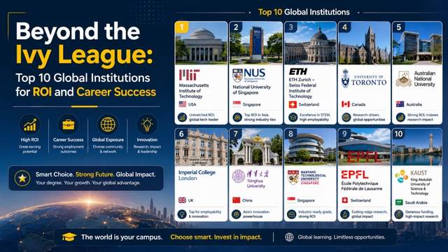 Top 10 Global Institutions for ROI and Career Success
